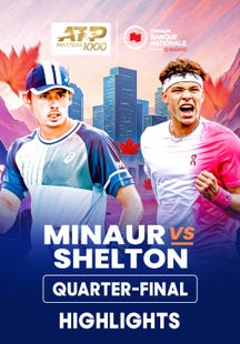 Shelton vs de Minaur - Quarter-Final - Highlights - 6 Aug 2025 on Sony LIV