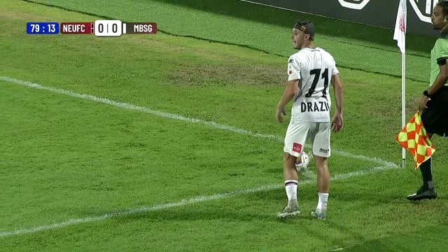 Corner Kick! Close Call For Neufc As Mbsg Miss The Header on Sony LIV