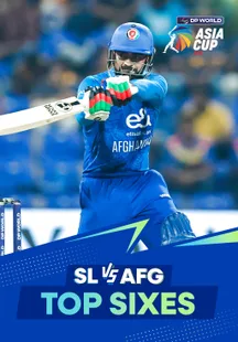 Top Sixes - Sri Lanka vs Afghanistan - 18 Sep 2025 on Sony LIV