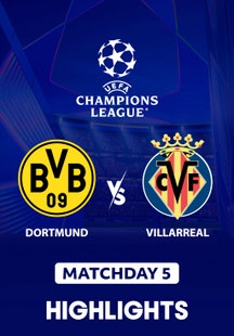 Dortmund vs Villarreal - Highlights - 26 Nov 2025 on Sony LIV