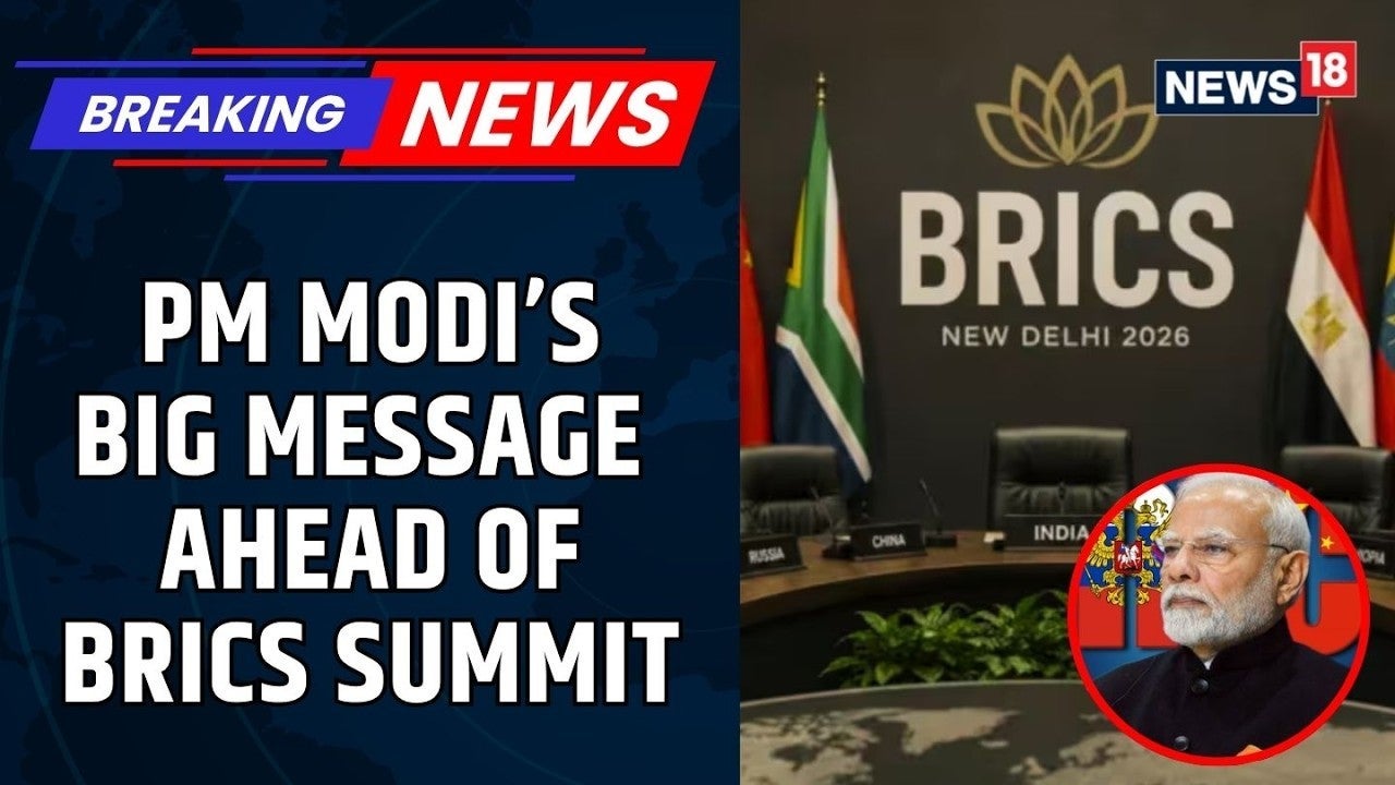 BRICS Summit in New Delhi: PM Modi Calls for Harmony, Meaningful Global Talks | Xi Jingping | News18 on undefined