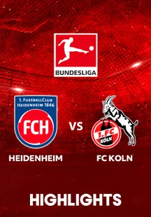Heidenheim vs FC Koln - Highlights - 10 Jan 2026 on Sony LIV