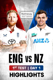1st Test - Day 1 - Highlights - 4 Jun 2026  on Sony LIV