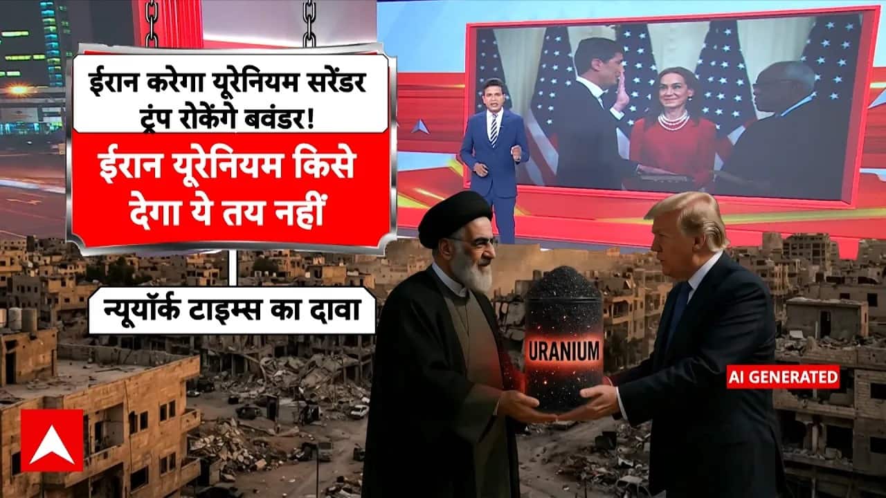 ABP Report | Iran US War: क्या अपना यूरेनियम अमेरिका को नहीं देगा ईरान? | Iran-US War Update on undefined