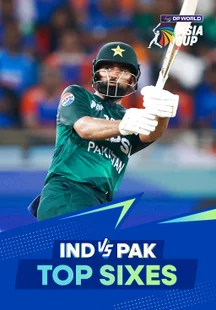 Top Sixes - India vs Pakistan - Final - 28 Sep 2025 on Sony LIV