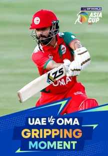 Gripping Moment - United Arab Emirates vs Oman - 15 Sep 2025  on Sony LIV