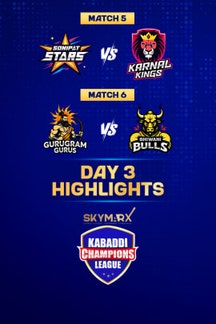 Kabaddi Champions League  Highlights Day 3 on Zee5