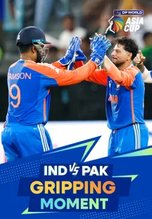 Gripping Moment - India vs Pakistan - 28 Sep 2025  on Sony LIV