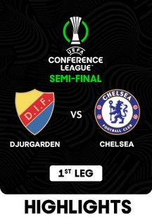 Djurgarden vs Chelsea - Semi-final - 1st Leg - 2 May 2025 on SonyLIV