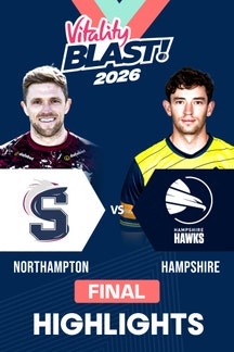 Northamptonshire vs Hampshire - Final - Highlights - 18 Jul 2026  on Sony LIV