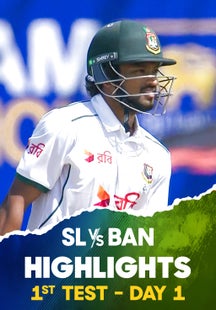 1st Test - Day 1 - Highlights - 17 Jun 2025 on Sony LIV