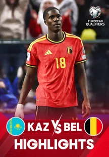 Kazakhstan vs Belgium - Highlights - 15 Nov 2025 on Sony LIV