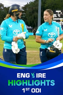  England vs Ireland - 1st ODI - Highlights - 1 Sep 2026 on Sony LIV