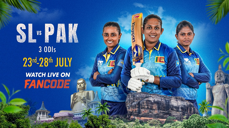 Pakistan women tour of Sri Lanka 2026: Live on FanCode! on Fan Code