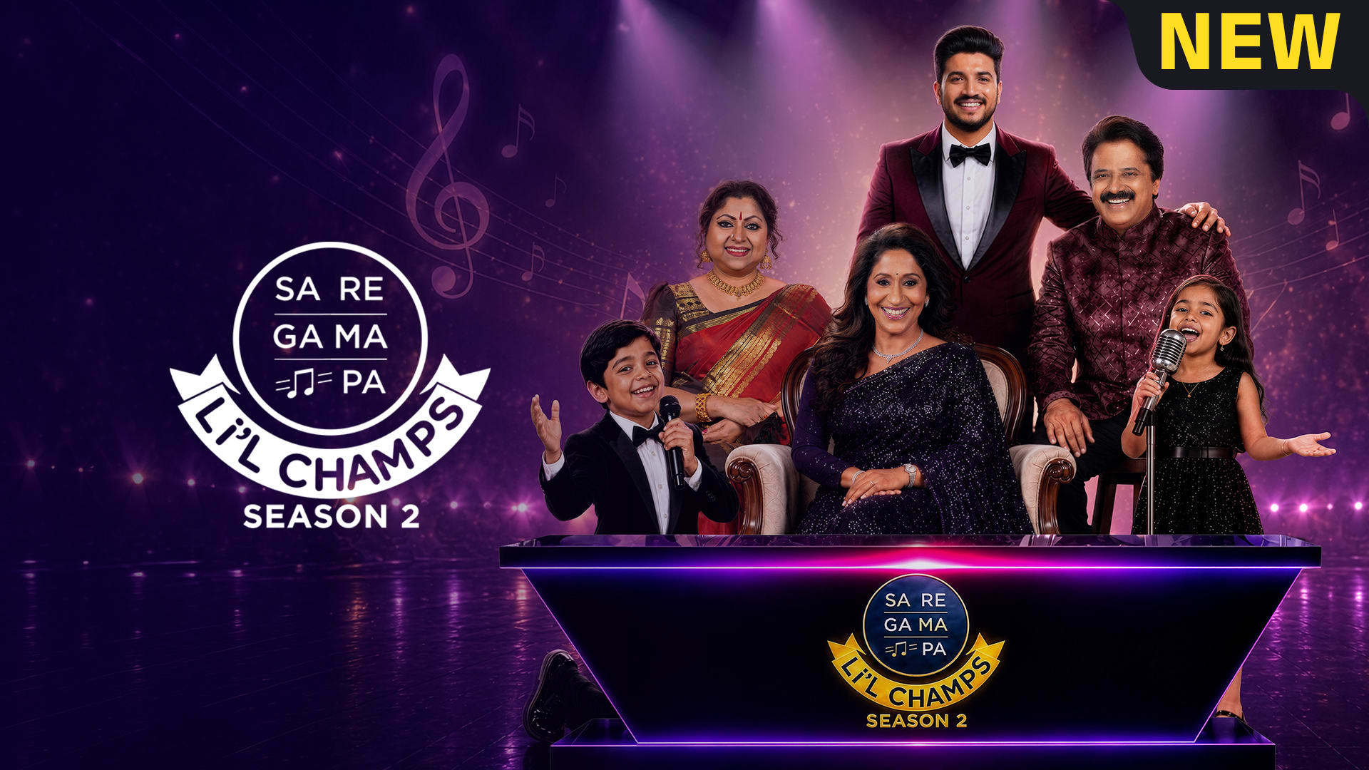 SaReGaMaPa Lil Champs Season 2 on Zee5