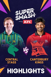 Central Stags vs Canterbury Kings - Highlights - 3 Jan 2026 on Sony LIV