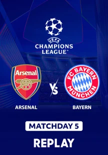 Arsenal vs Bayern Munich - Replay - 27 Nov 2025 on Sony LIV