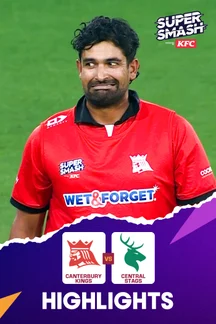 Canterbury Kings vs Central Stags - Highlights - 1 Jan 2026 on Sony LIV