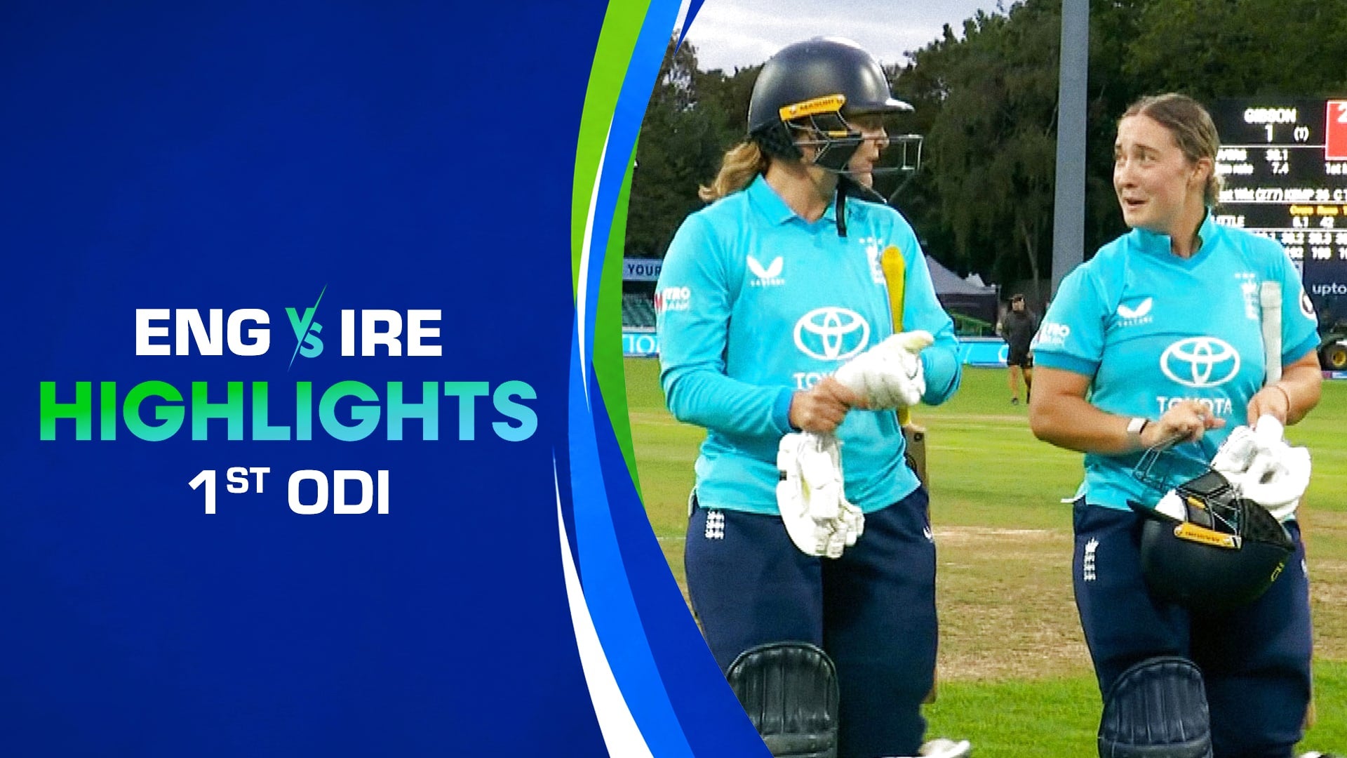  England vs Ireland - 1st ODI - Highlights - 1 Sep 2026 on Sony LIV
