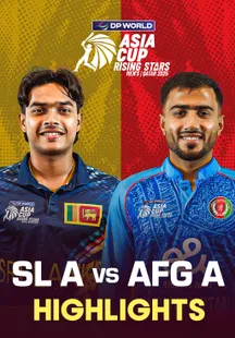 Sri Lanka A vs Afghanistan A - Highlights - 15 Nov 2025 on Sony LIV