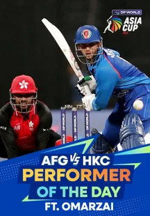 Performer Of The Day - Azmatullah Omarzai on Sony LIV