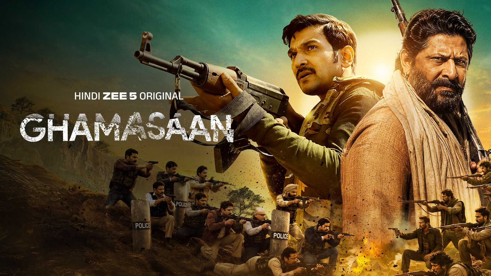 Ghamasaan on Zee5