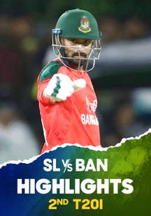 2nd T20I - Highlights - 13 Jul 2025 on Sony LIV