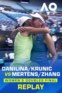 Danilina/Krunic vs Mertens/Zhang - Final - Replay - 31 Jan 2026 on Sony LIV