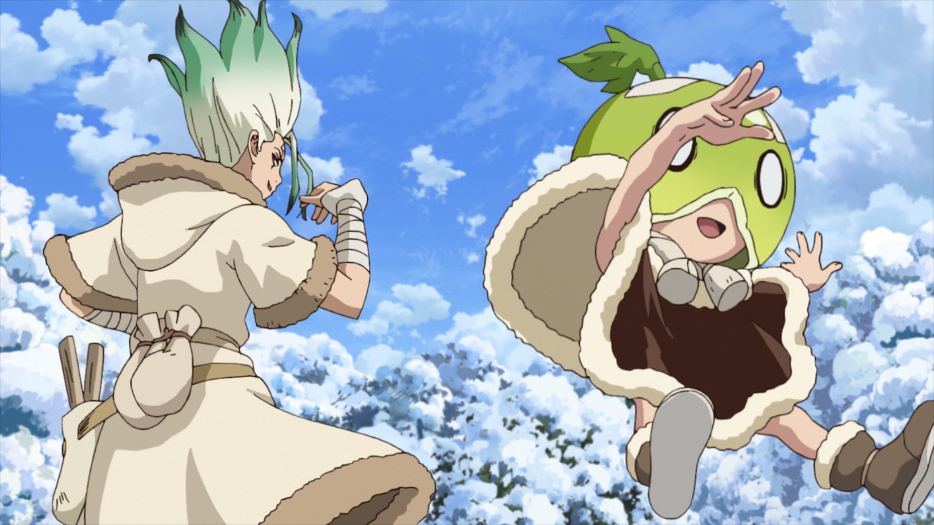 Dr. Stone season 1 episode 23 on undefined