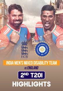 2nd T20I - Highlights - 23 Jun 2025 on Sony LIV