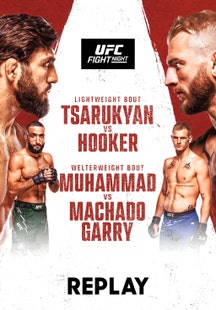 UFC Fight Night - Tsarukyan vs Hooker - Replay - 22 Nov 2025 on Sony LIV