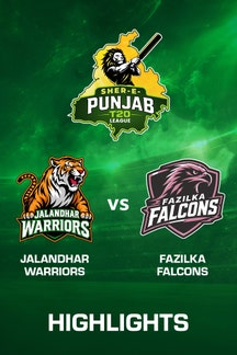 Jalandhar Warriors vs Fazilka Falcons - Highlights (Punjabi)- 31 Aug 2026 on Sony LIV