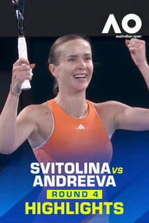 Svitolina vs Andreeva - Round 4 - Highlights - 25 Jan 2026 on Sony LIV