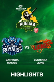 Bathinda Royals vs Ludhiana Lions - Highlights - 1 Sep 2026 on Sony LIV