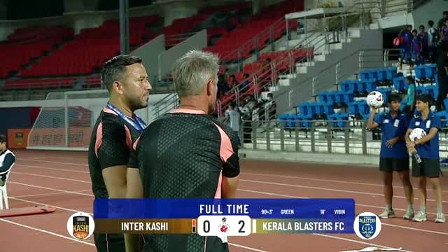 Full Time! Kerala Blasters Secure A Comfortable 2-0 Victory On The Road on Sony LIV