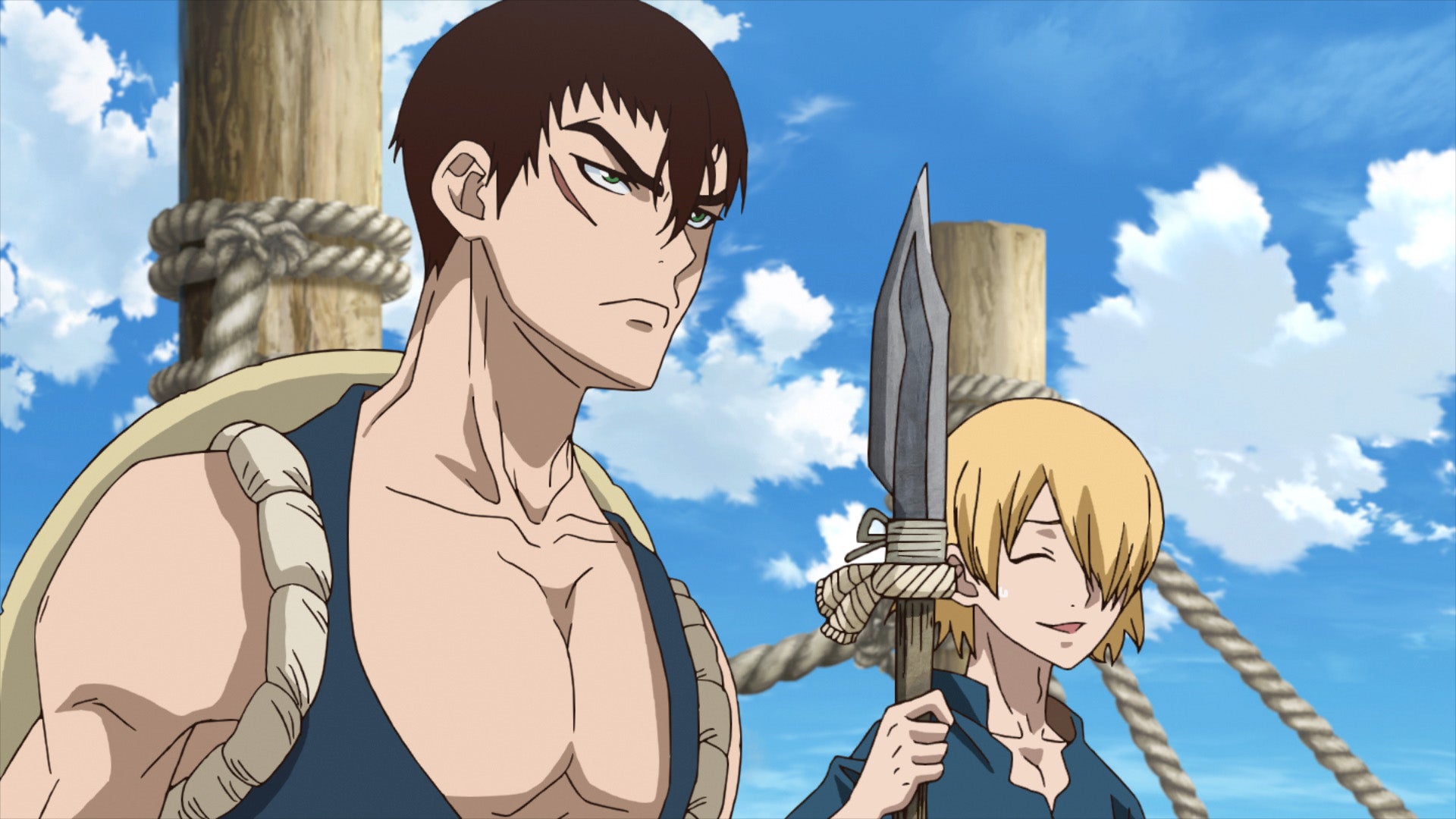 Dr. Stone season 1 episode 7 on undefined