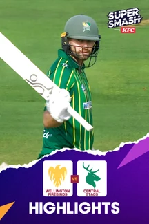 Wellington Firebirds vs Central Stags - Highlights - 7 Jan 2026 on Sony LIV